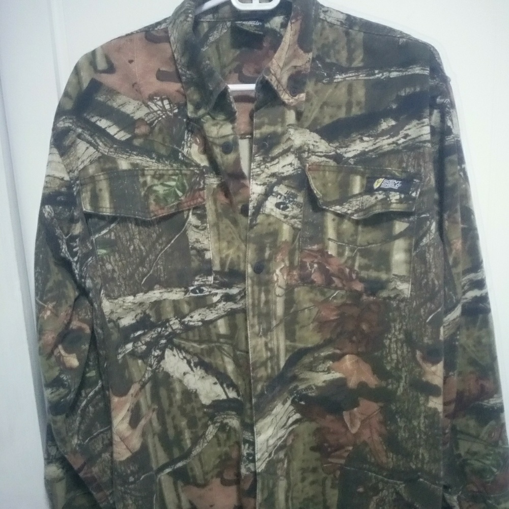 Scent Shield Camo hunting shirt